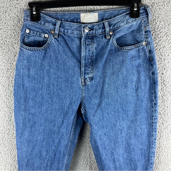 Everlane Women's High Rise Jeans - Blue - Picture 6 of 15
